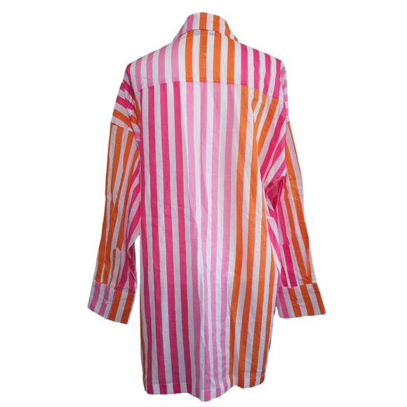 Beach Riot Alexa Sunset Button-Up Shirt or Swim Cover-up - Picture 2 of 4